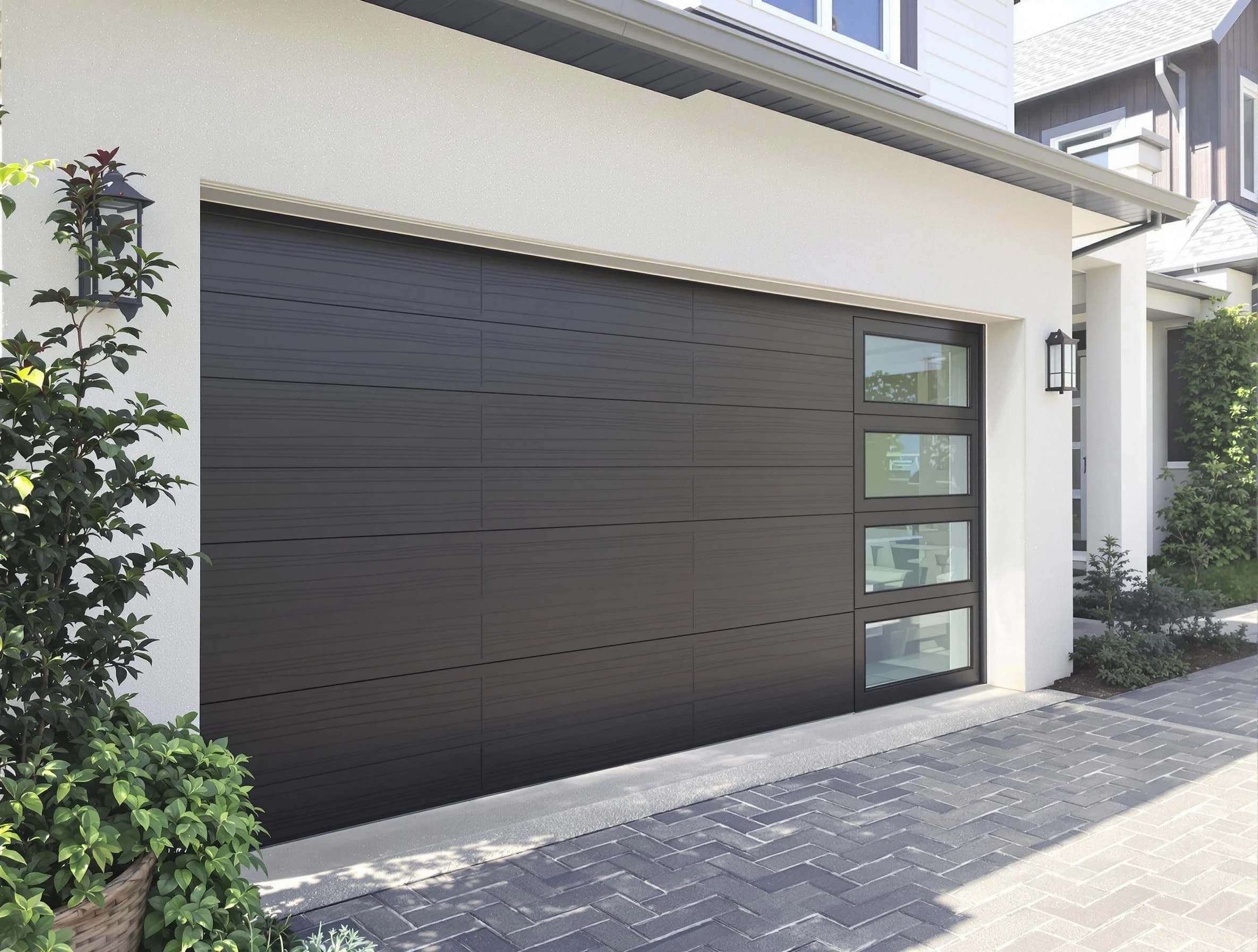 Custom garage door installation by Mesa Garage Door Repair in Mesa