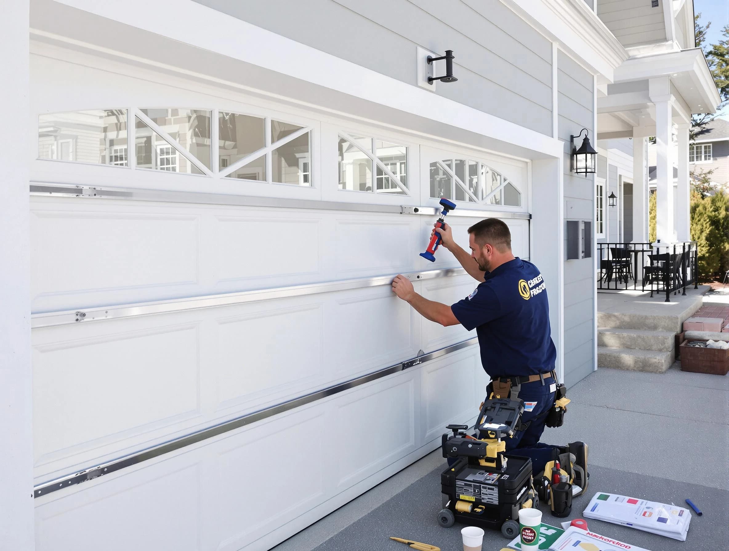 Professional garage door installation by Mesa Garage Door Repair in Mesa