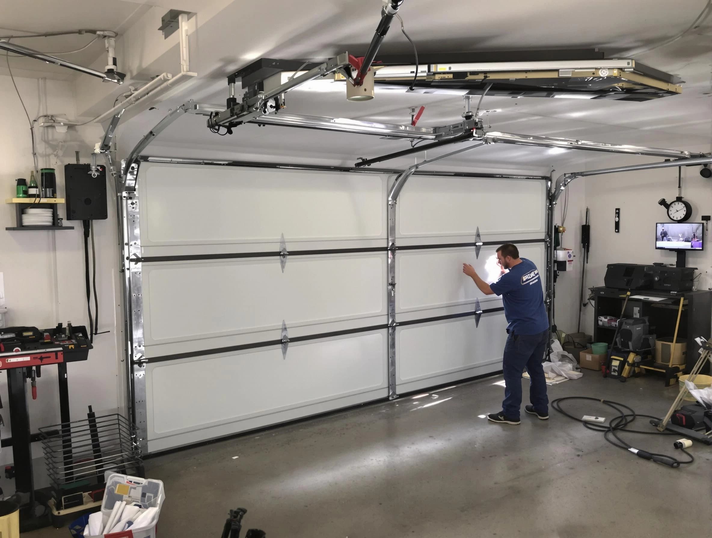 Professional garage door repair service by Mesa Garage Door Repair in Mesa