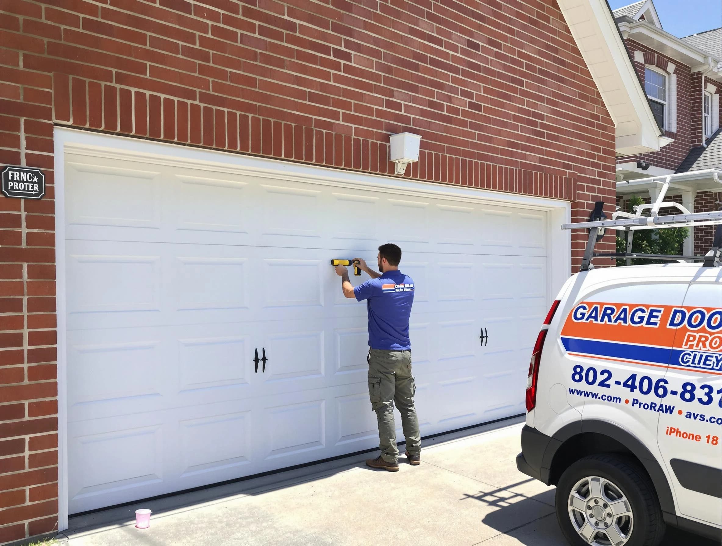 Local garage door repair service by Mesa Garage Door Repair in Mesa